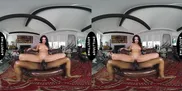 UP CLOSE VR - You Watch Your Hot Wife Nina White Fuck Her Stallion Personal Trainer - CUCKOLD POV