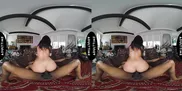 UP CLOSE VR - You Watch Your Hot Wife Nina White Fuck Her Stallion Personal Trainer - CUCKOLD POV