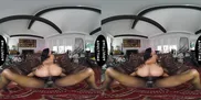UP CLOSE VR - You Watch Your Hot Wife Nina White Fuck Her Stallion Personal Trainer - CUCKOLD POV