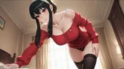 Yor Forger secret meeting - Spy x Family hentai (AI)