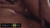FAMILY SINNERS - Sexy Girl Is Mad At Her Boyfriend & Finds Comfort In Her Step Grandpa's Cock