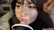 ASMR - Student girl makes you cum Wet Licking, Sucking, Jerking you off, Countdown, Pillow Humping, 3DIO | EmmaTASMR