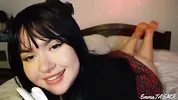 ASMR - Student girl makes you cum Wet Licking, Sucking, Jerking you off, Countdown, Pillow Humping, 3DIO | EmmaTASMR
