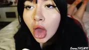 ASMR - Student girl makes you cum Wet Licking, Sucking, Jerking you off, Countdown, Pillow Humping, 3DIO | EmmaTASMR