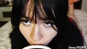 ASMR - Student girl makes you cum Wet Licking, Sucking, Jerking you off, Countdown, Pillow Humping, 3DIO | EmmaTASMR