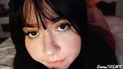 ASMR - Student girl makes you cum Wet Licking, Sucking, Jerking you off, Countdown, Pillow Humping, 3DIO | EmmaTASMR