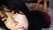 ASMR - Student girl makes you cum Wet Licking, Sucking, Jerking you off, Countdown, Pillow Humping, 3DIO | EmmaTASMR