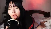 ASMR - Student girl makes you cum Wet Licking, Sucking, Jerking you off, Countdown, Pillow Humping, 3DIO | EmmaTASMR