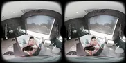 VR Bangers: Young Neighbors Threesome Sex with Virgin Student FFM Blowjob in a Bubble Bath | VR Porn