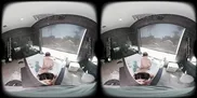 VR Bangers: Young Neighbors Threesome Sex with Virgin Student FFM Blowjob in a Bubble Bath | VR Porn