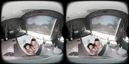 VR Bangers: Young Neighbors Threesome Sex with Virgin Student FFM Blowjob in a Bubble Bath | VR Porn
