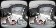 VR Bangers: Young Neighbors Threesome Sex with Virgin Student FFM Blowjob in a Bubble Bath | VR Porn