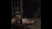 Fun with husbands new boss while he watches