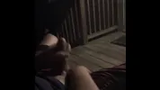Fun with husbands new boss while he watches