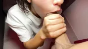 I stay alone with my best friend's girlfriend, she asks me to fuck her and fill her with milk in sec