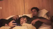 Watching a movie with my step sister ends up eating my penis