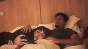 Watching a movie with my step sister ends up eating my penis