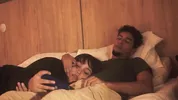 Watching a movie with my step sister ends up eating my penis