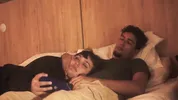 Watching a movie with my step sister ends up eating my penis
