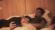 Watching a movie with my step sister ends up eating my penis