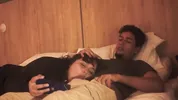 Watching a movie with my step sister ends up eating my penis