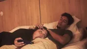 Watching a movie with my step sister ends up eating my penis