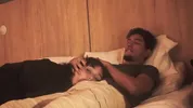 Watching a movie with my step sister ends up eating my penis