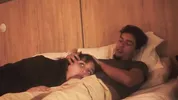 Watching a movie with my step sister ends up eating my penis
