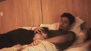 Watching a movie with my step sister ends up eating my penis
