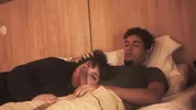 Watching a movie with my step sister ends up eating my penis