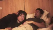 Watching a movie with my step sister ends up eating my penis