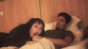 Watching a movie with my step sister ends up eating my penis