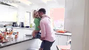 Stepsis Begs For Stepbro's Cock After Thanksgiving Dinner - Kiara Cole
