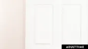 ADULT TIME - Petite Tommy King Gets Risky Open Door Sex With Boyfriend While Stepsister Is Close By