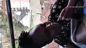 Backshots by the Balcony