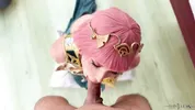 Playing Rise of Eros and Cum in Pink Haired Beauty's Mouth After Passionate Fuck POV