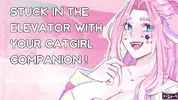 [F4M] stuck in the elevator with your catgirl companion [nsfw asmr] [erotic audio]