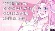 [F4M] stuck in the elevator with your catgirl companion [nsfw asmr] [erotic audio]