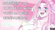 [F4M] stuck in the elevator with your catgirl companion [nsfw asmr] [erotic audio]