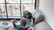 Mexico vs South Africa: Best friend Mi gets bored and wants a during the first match of the 2026 World Cup