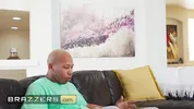 BRAZZERS - Ricky Switches Between His Gf Litty Britty's Pussy And Her Roommate Baby Gemini