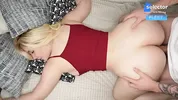 Step-sister fucked me so hard she almost broke the bed