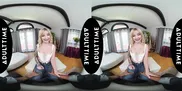 UP CLOSE VR - Tattooed Petite Cutie Stevie Moon Allows You To Fuck Her Hard & Cum On Her Pussy - POV