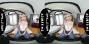 UP CLOSE VR - Tattooed Petite Cutie Stevie Moon Allows You To Fuck Her Hard & Cum On Her Pussy - POV