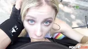 PickupCLub - Petite Blonde Lilly Blossom Goes on a Bike Ride of her Life!