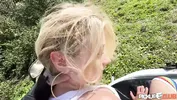 PickupCLub - Petite Blonde Lilly Blossom Goes on a Bike Ride of her Life!