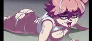 REACTING TO BAD GIRL ANIMATION