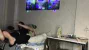 Together they fucked the girl of the best friend while he was not at home
