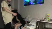 Together they fucked the girl of the best friend while he was not at home