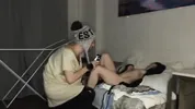 Together they fucked the girl of the best friend while he was not at home